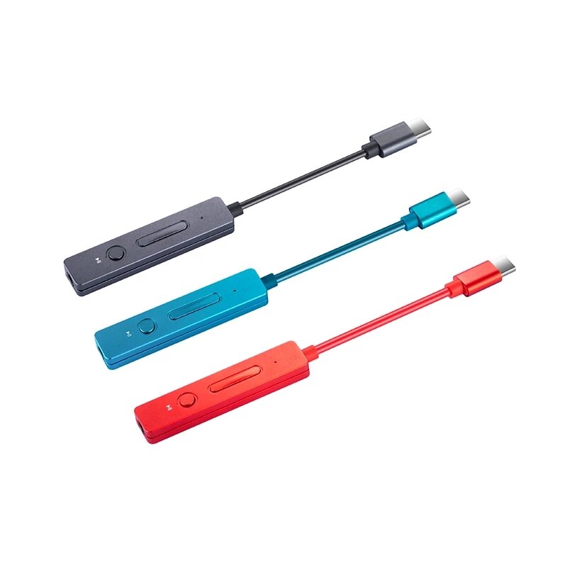 USB DAC Type-C to 3.5mm Port with Volume Control PC Decoder HD Hi-Fi Headphone Amplifier