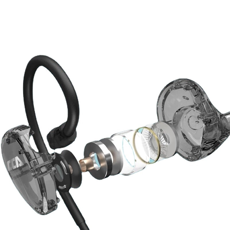 Wired Headphones Stereo Noise Reduction 10mm Dynamic Driver HD Earphone 3.5mm Gaming In-Ear Earbud with Mic