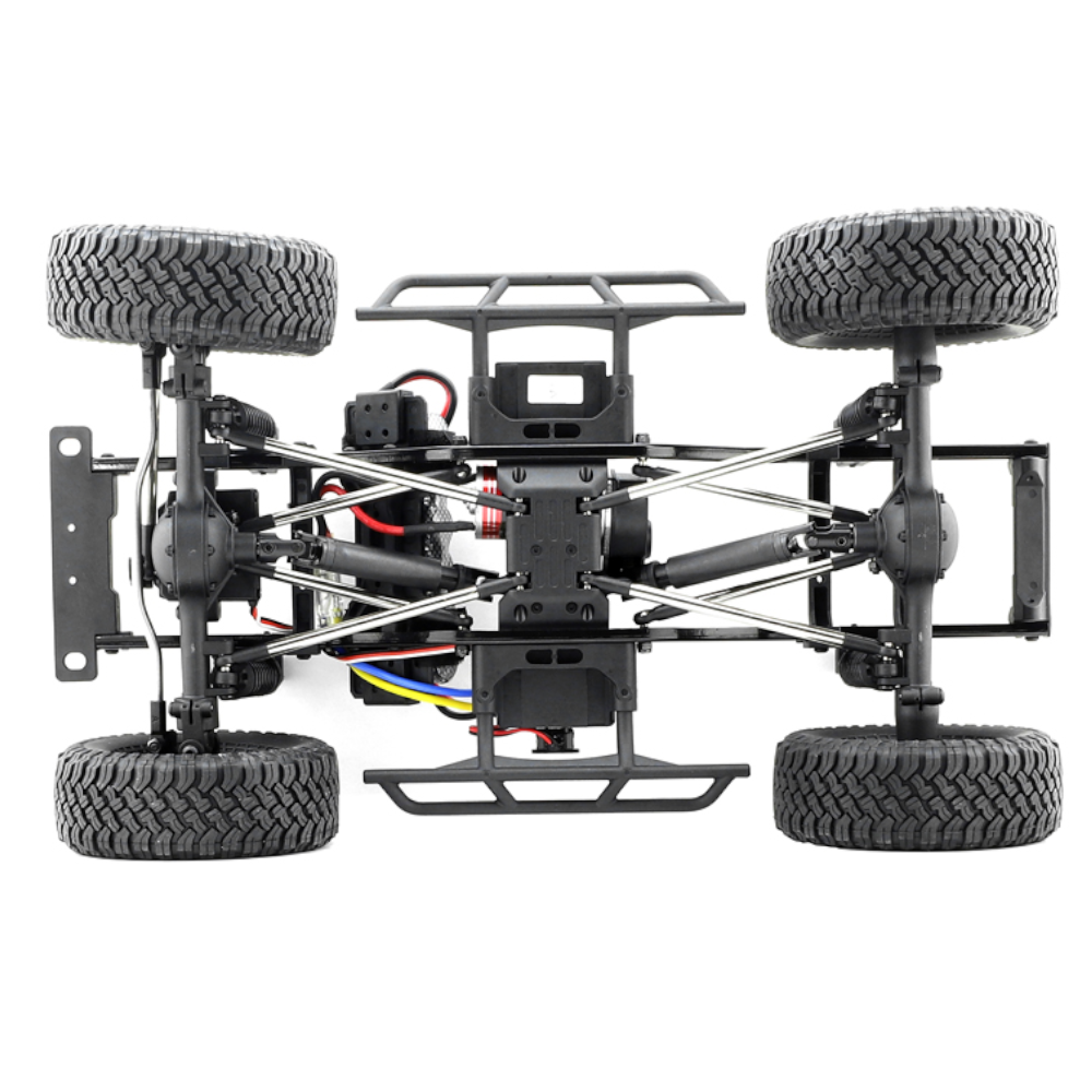 Rock Cruiser with 2.4G Remote Control 4WD Off-Road Waterproof RC Vehicle Model Crawler