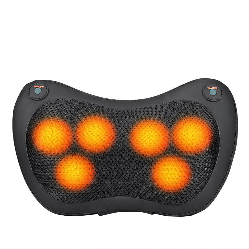 Electric Massager Pillow Infrared Heating Back Neck Car Seat