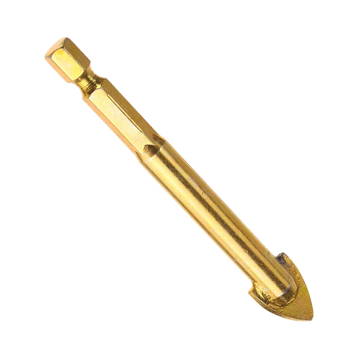 5/6/7Pcs Drill Bits 3-12mm Triangle Bit for Ceramic Wall Glass Concrete Hole Opener , Gold