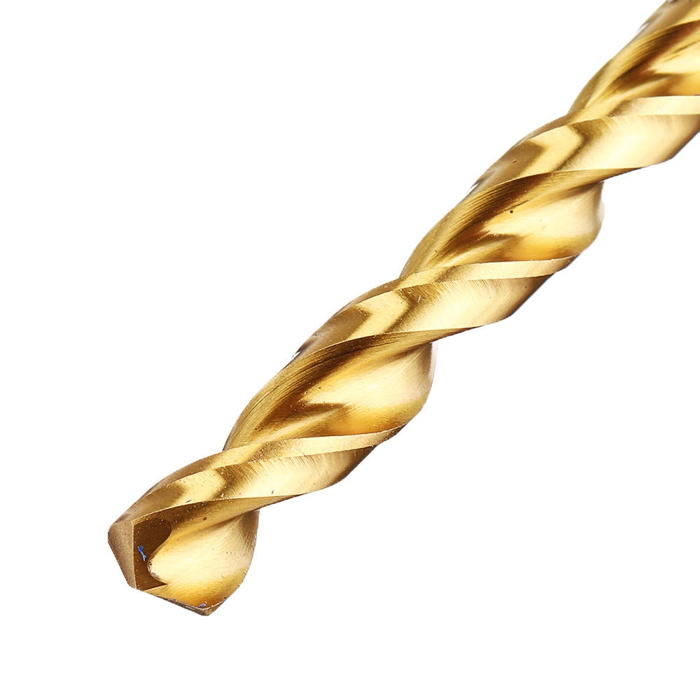 13Pcs Titanium Coated M42 Twist Drill Bit 8% High Cobalt HSS Drill Bit Set Industrial Grade 1.5-6.5mm for Stainless Steel Metal Wood