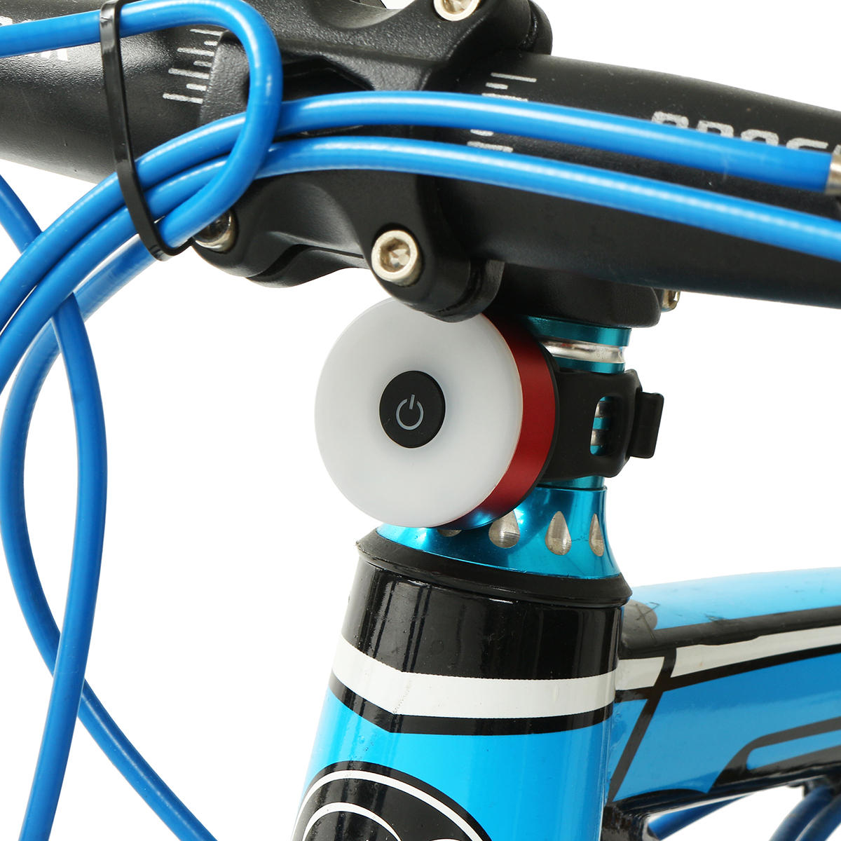 LED Cycling Rear Warning Light 5 Modes USB Rechargeable Waterproof Bike Tail Light
