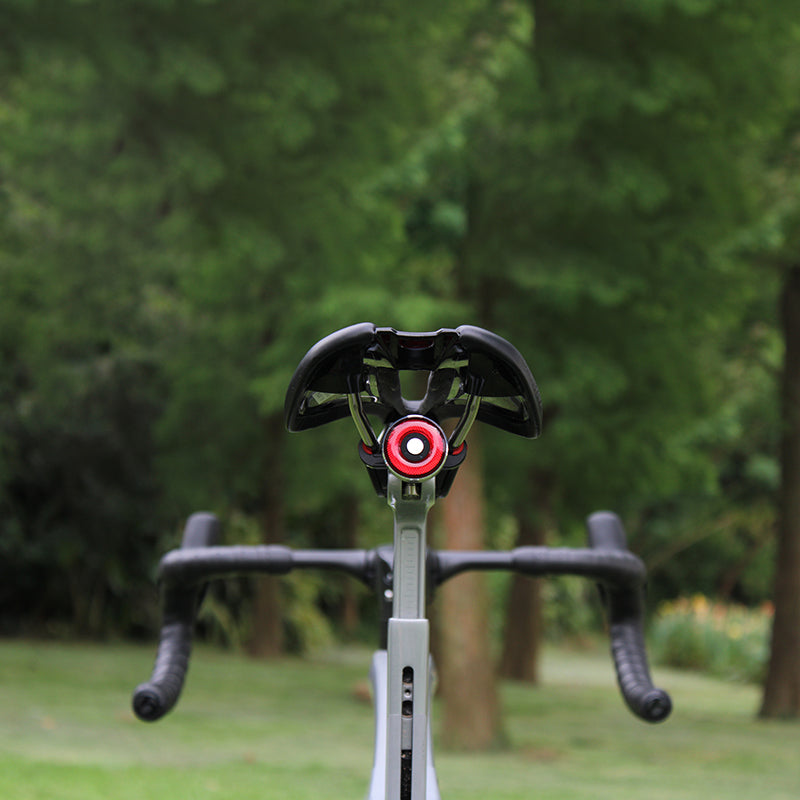 IP65 Smart Bicycle Brake Taillight USB Rechargeable 30 Days Standby 3 Modes Rear Lamp Intelligent Induction Bike Flash Warning Night Light
