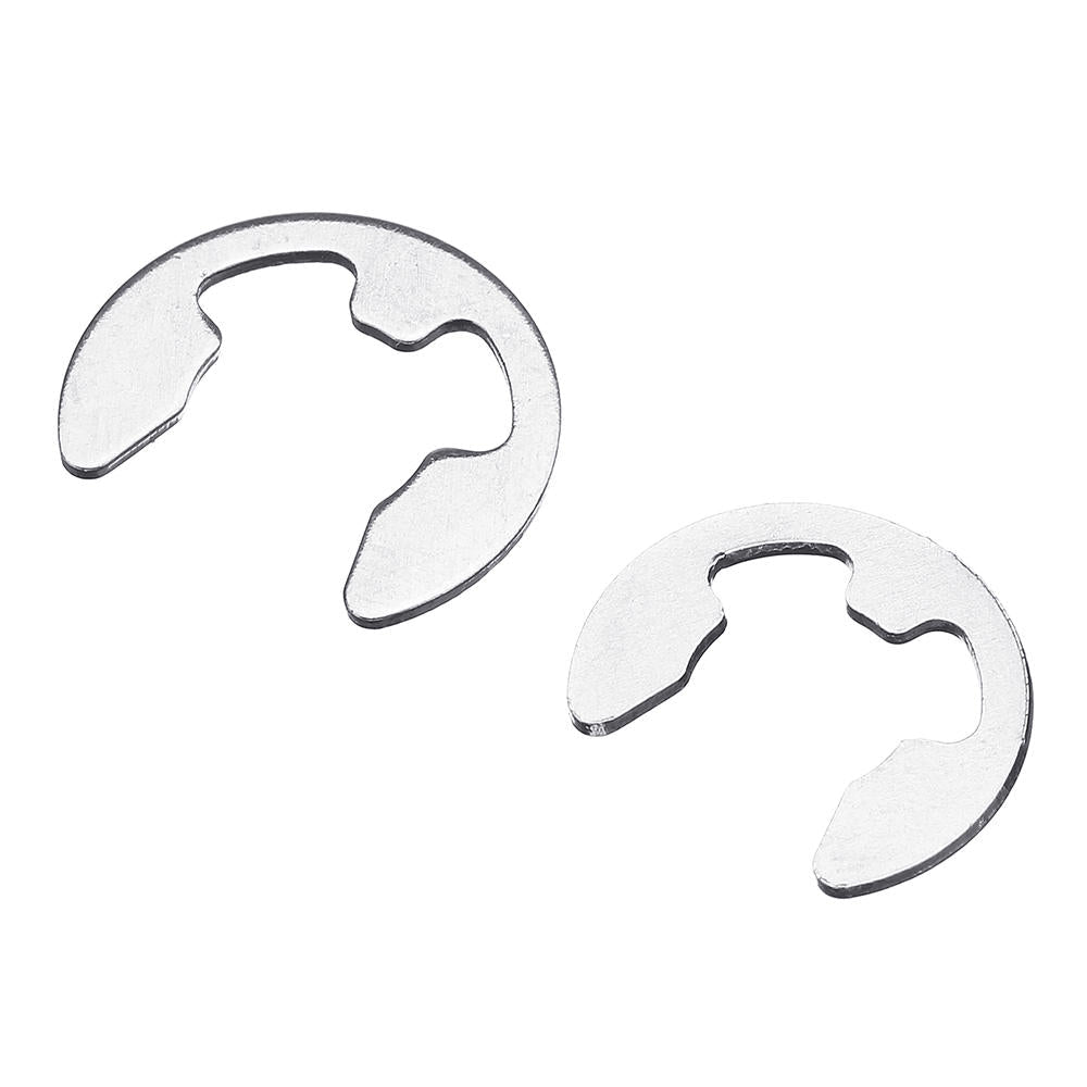 Stainless Steel E-Clip External Retaining Snap Ring 1.5-10mm Assortment Set 120Pcs