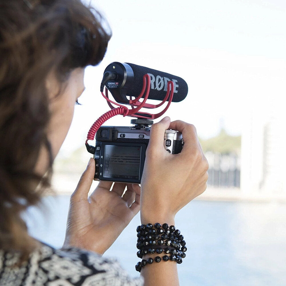 On-Camera Microphone Wired Condenser Dslr Stuido Professional for DSLR Camera Pentax Fuji