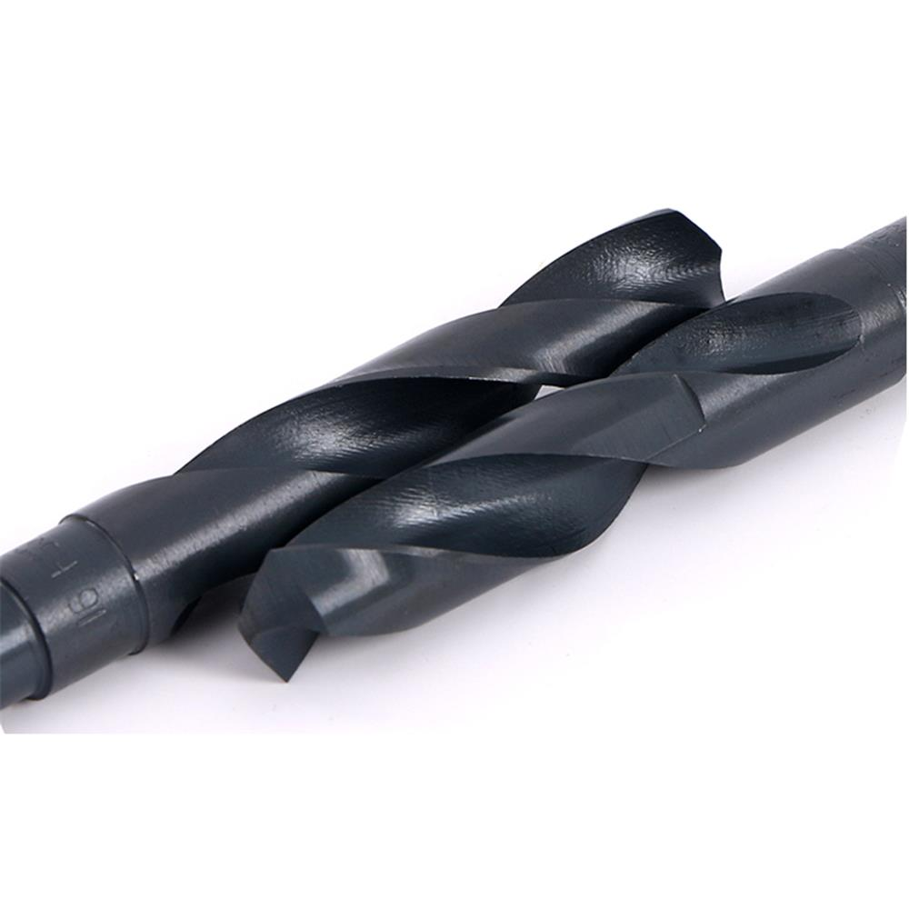 High Speed Steel Black Oxide Reduced Twist Drill Bit with 1/2 inch Shank