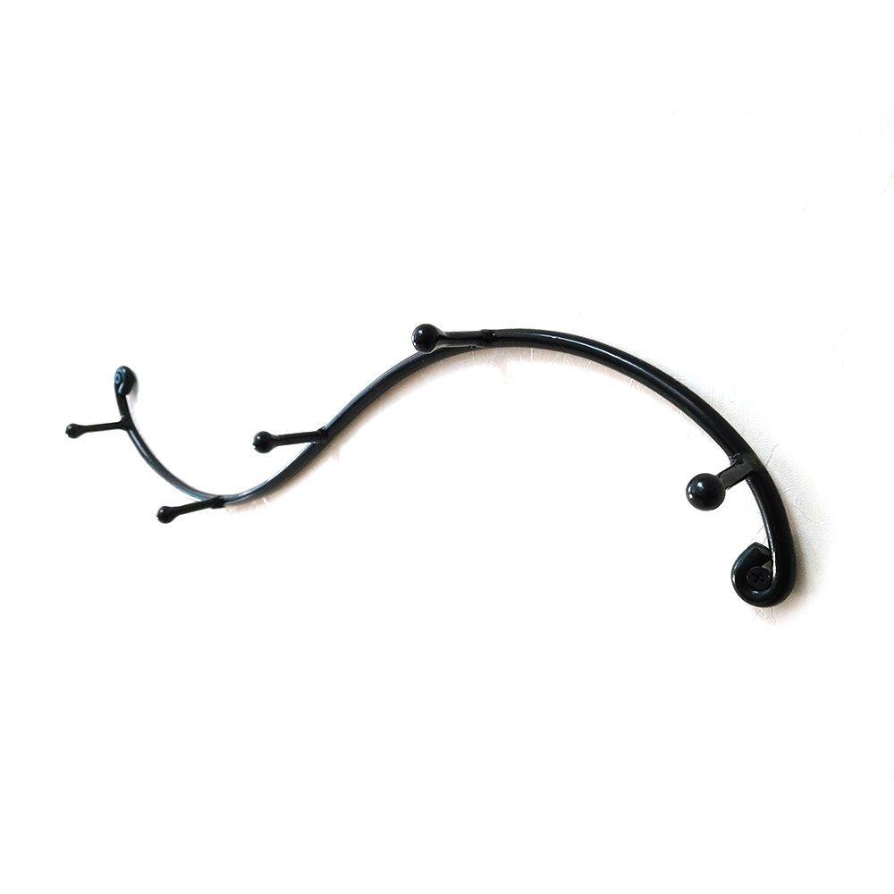 Utility 5 Hooks Single Iron Household Storage Hook Rack Key Coat Towel Wall Hook Rack