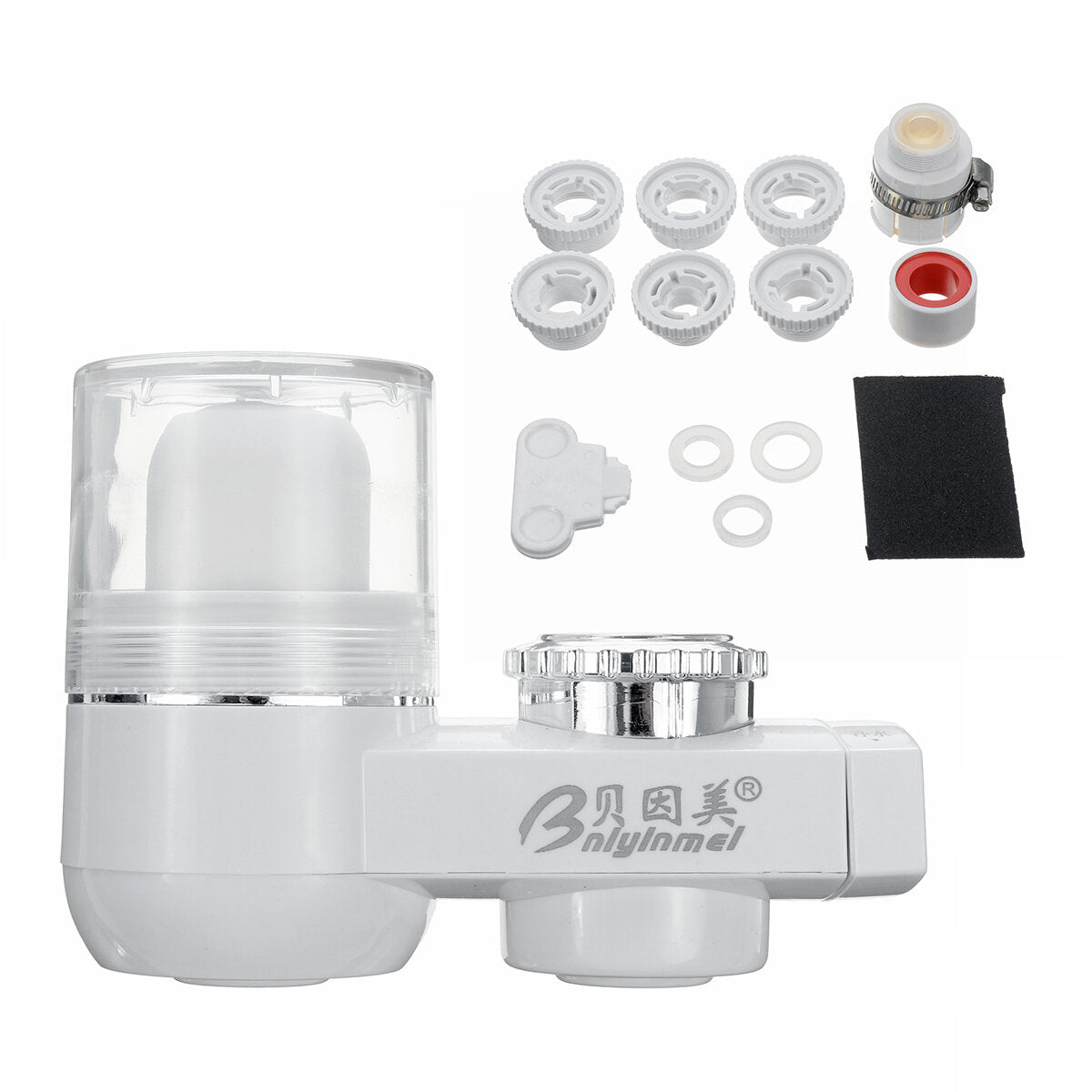 8 Level 0.1-0.4MPa Faucet Water Cleaner Purifier Filter For Home Kitchen