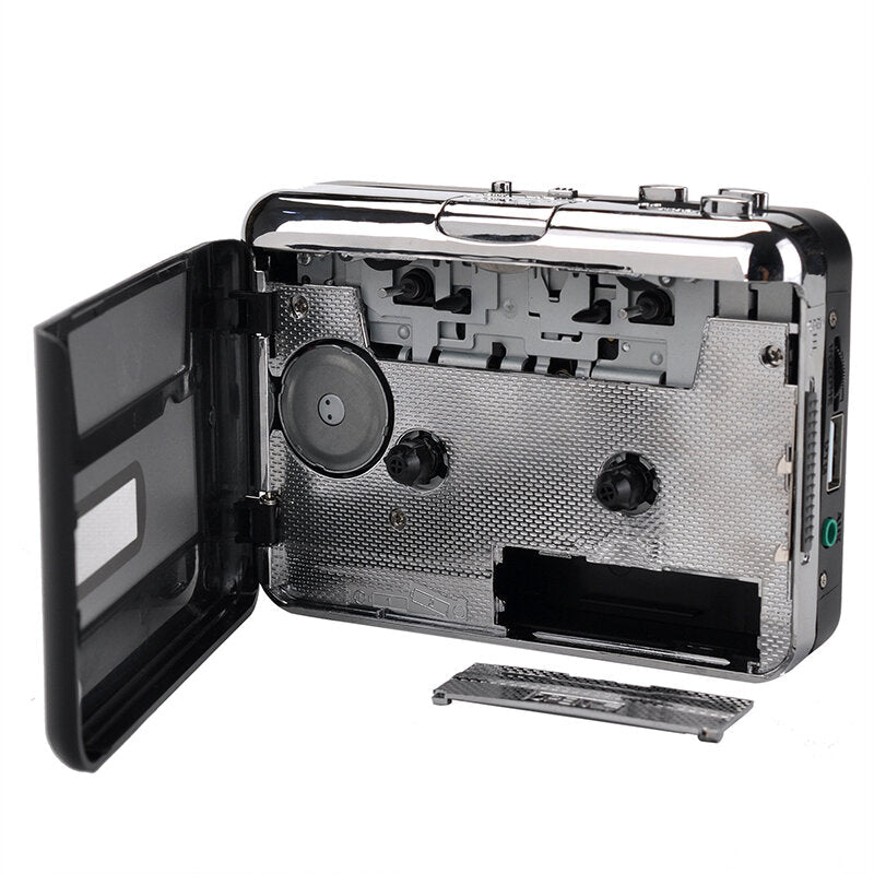 USB Cassette Tape Music Audio Player to MP3 Converter Adapter Capture Recorder Recording Into Flash Drive