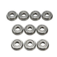 10pcs 5mmx13mmx4mm Double Shielded Flanged Ball Bearing