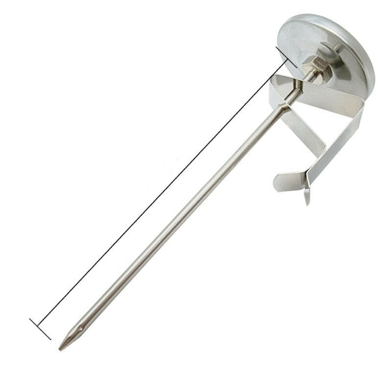Food Thermometer Stainless Steel Measuring Safety for Coffee Milk