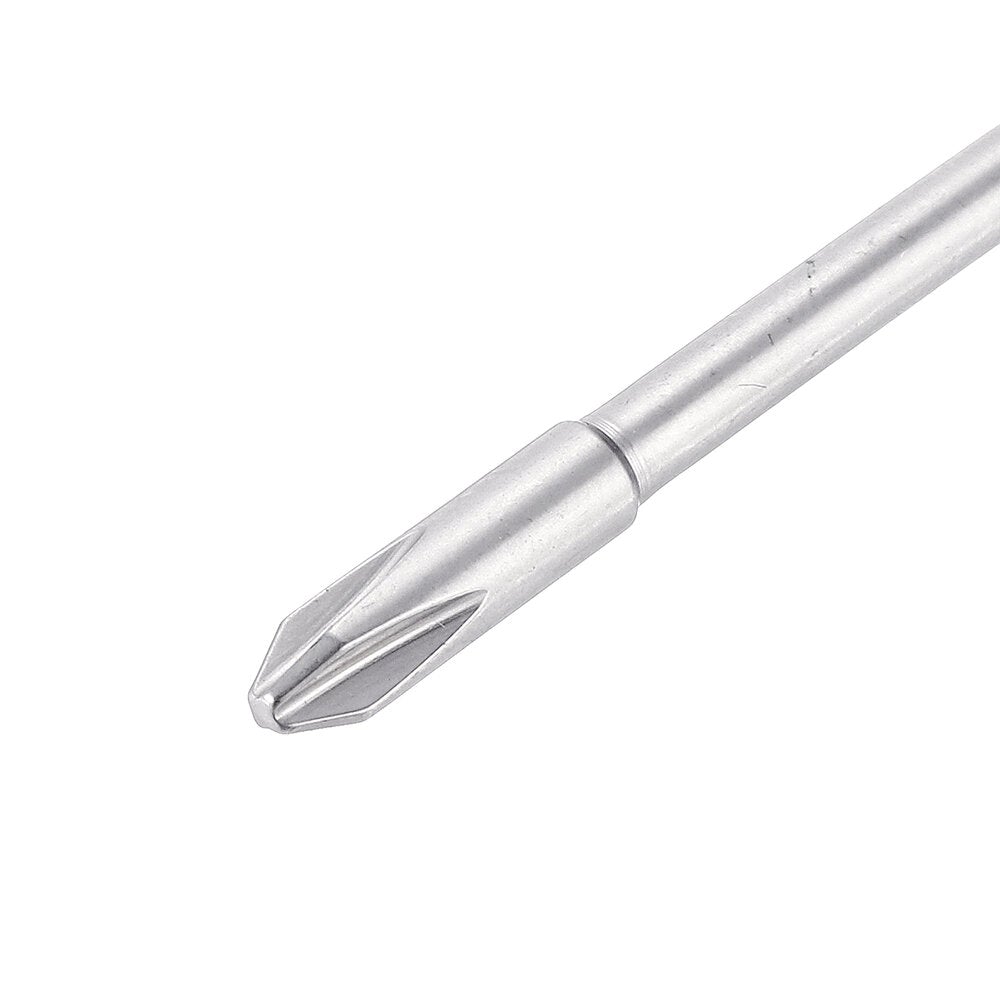 8Pcs 75mm/100mm Length Impact Phillips Screwdriver Bit High Torque Cross Screwdriver Bit S2 Strong Magnetic Screwdriver Bit