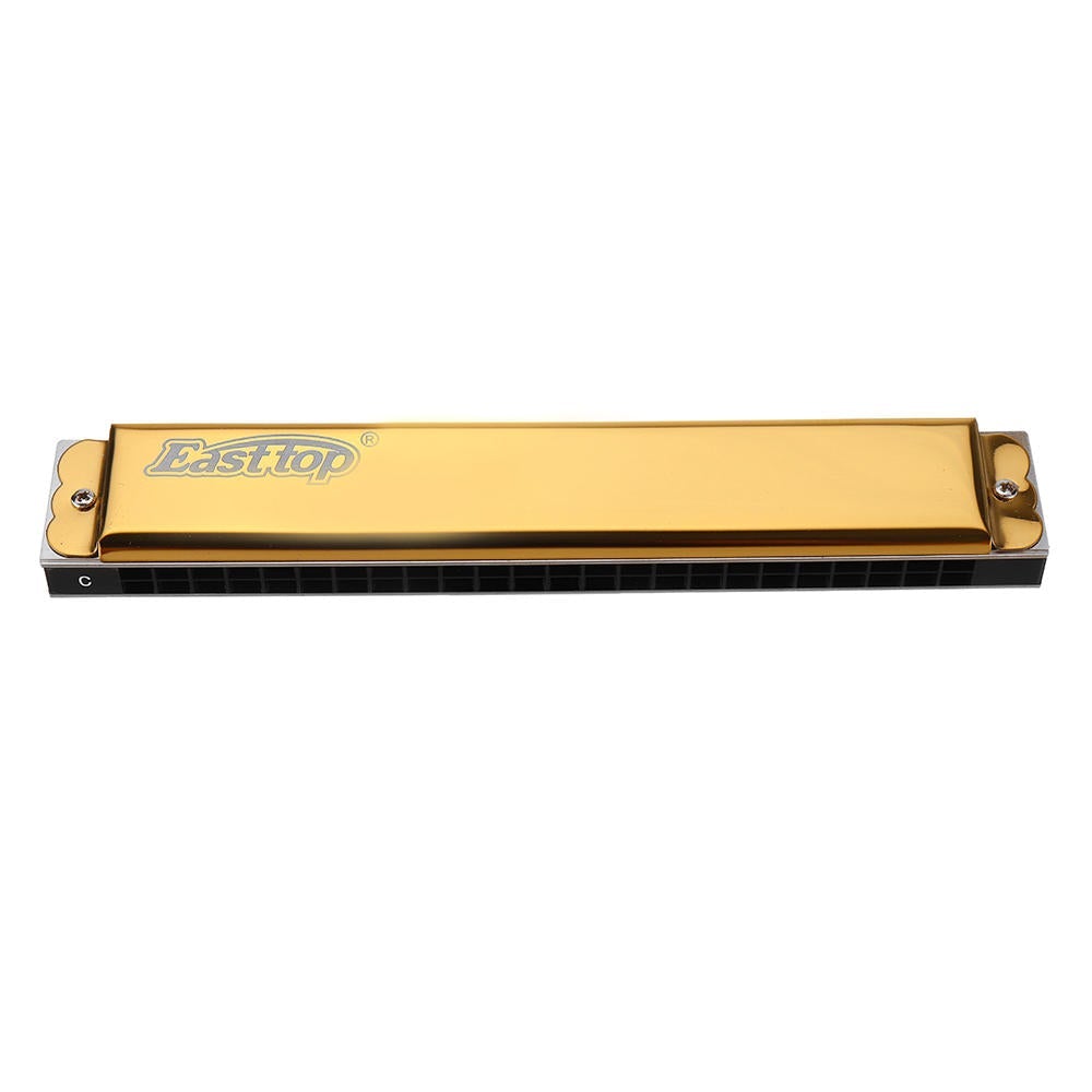 24 Holes Polyphonic Harmonica C Key
