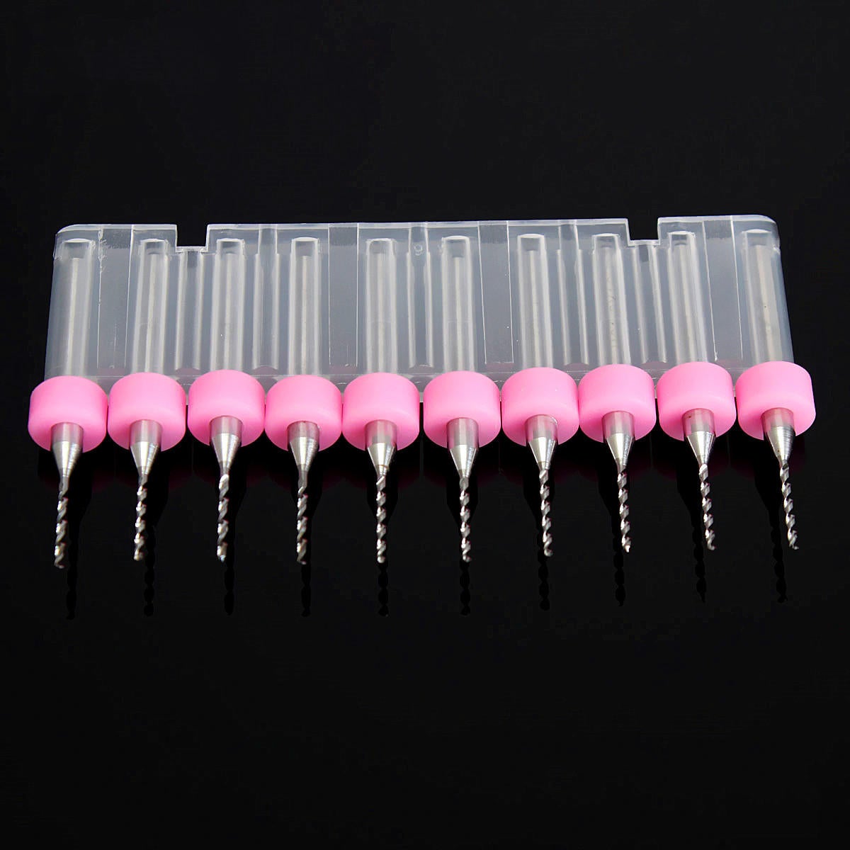 10pcs 1.0mm Carbide Micro PCB Drill Bit CNC Jewelry Rotary Tool For PC Boards