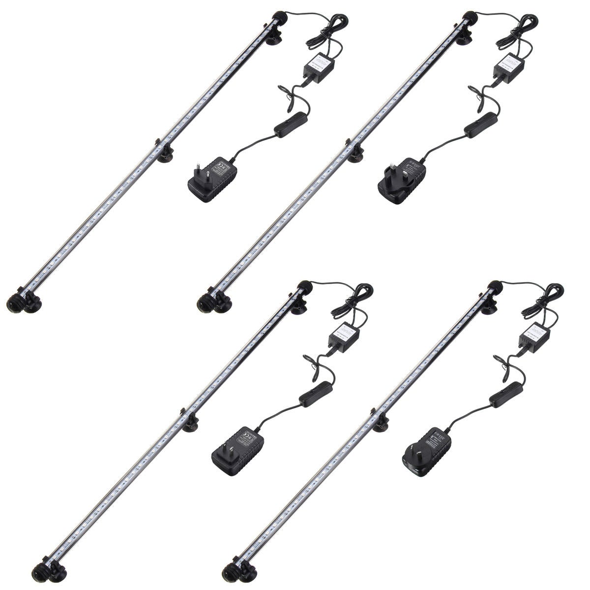 IP68 Waterproof 42PCS LED Aquarium Light RGB Remote LED Fish Tank Light Submersible