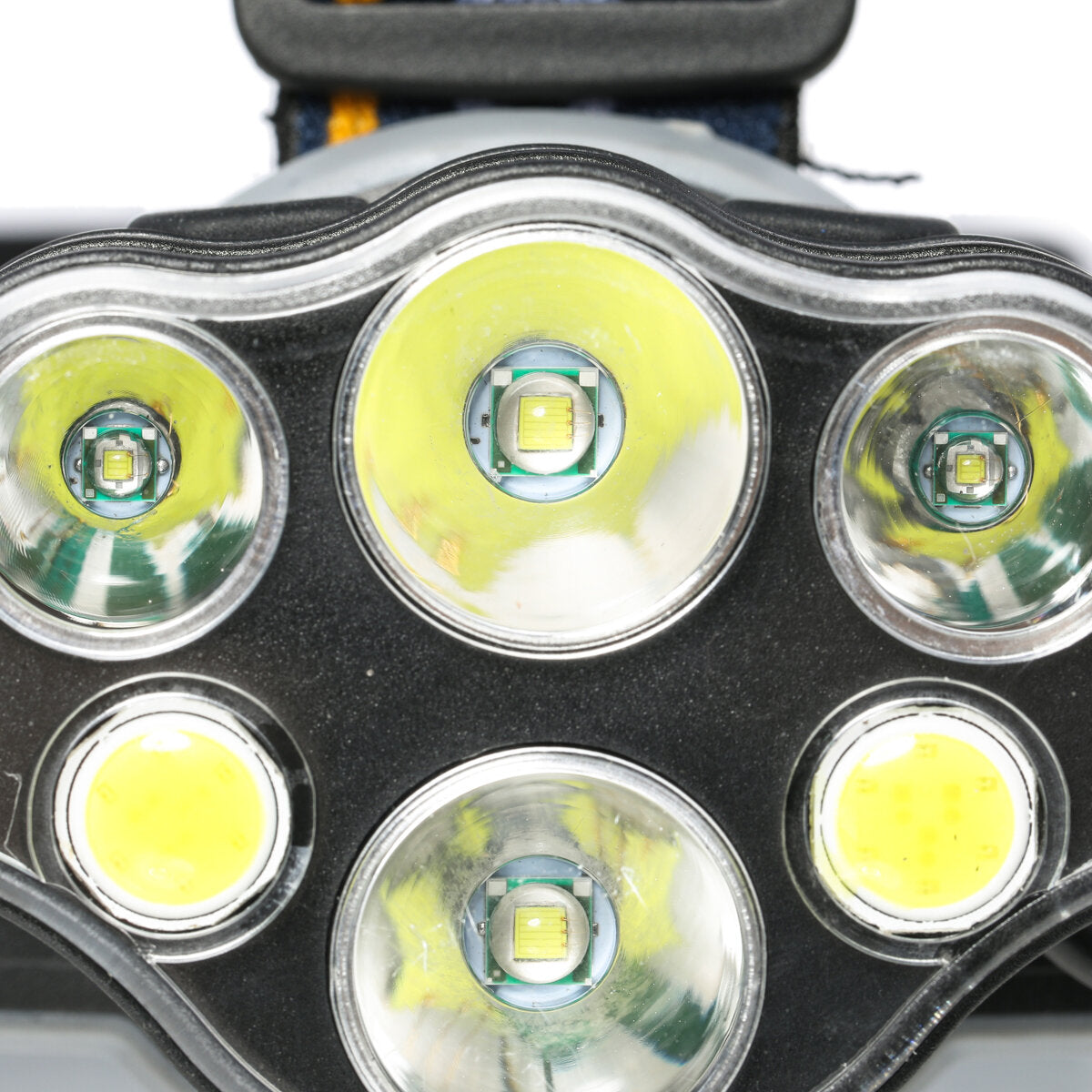 3300LM 8Modes 8LED Rechargeable Headlamp Flashlight Waterproof LED Head Torch with Red Light for Camping Fishing Car Repair