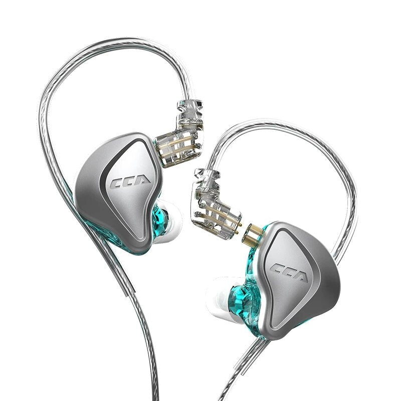 Electrostatic Drive Units and Dynamic Unit In-Ear Earphone Wired Headset Detachable Cable for C12 C10
