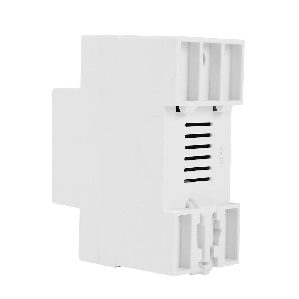 Adjustable Self-resetting Intelligent Overvoltage and Undervoltage Protector Automatically Reset LED Dual Display 220V 40A 63A