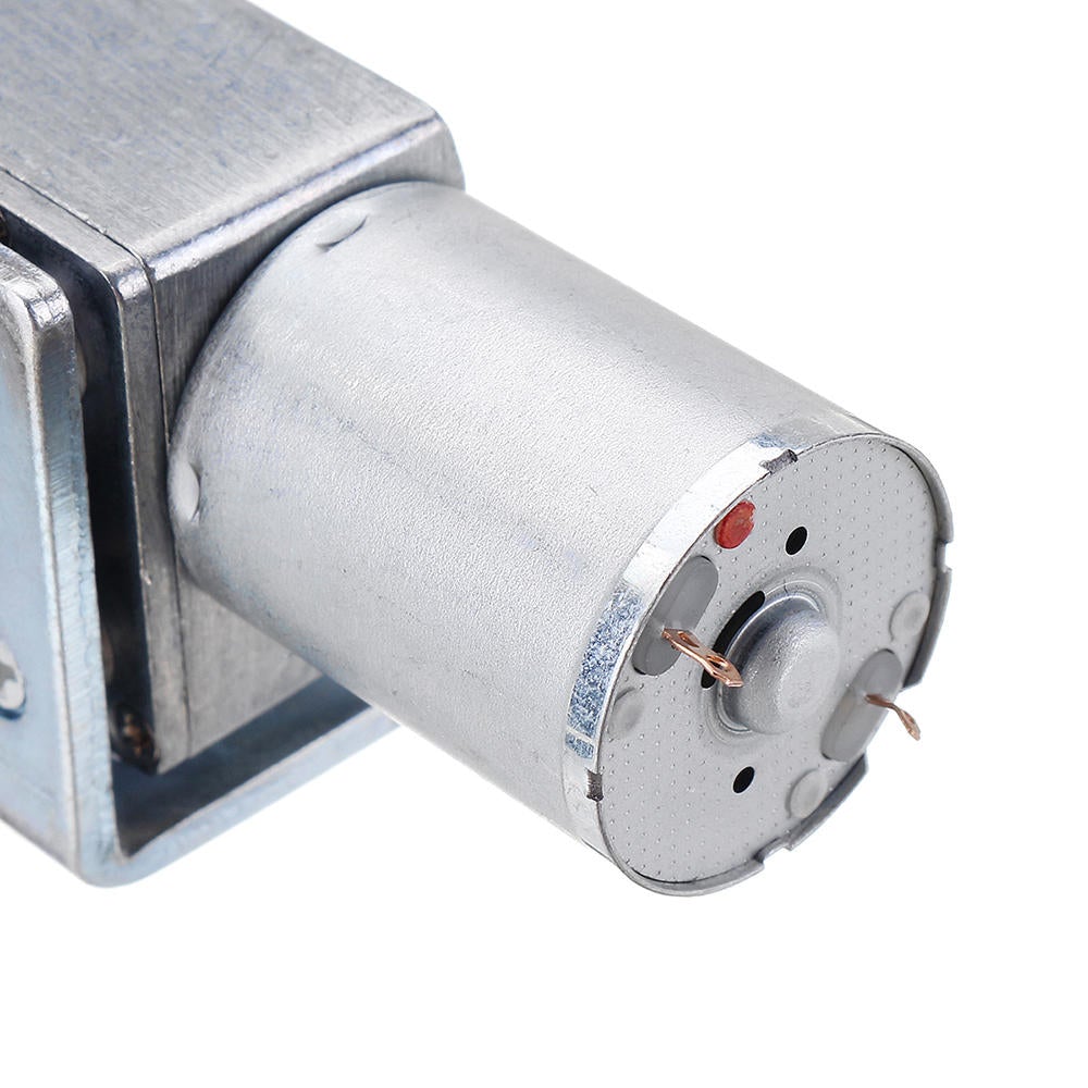 DC 24V 75rpm High Torque Turbo Worm Reducer Gear Motor with Bracket and Shaft Coupler