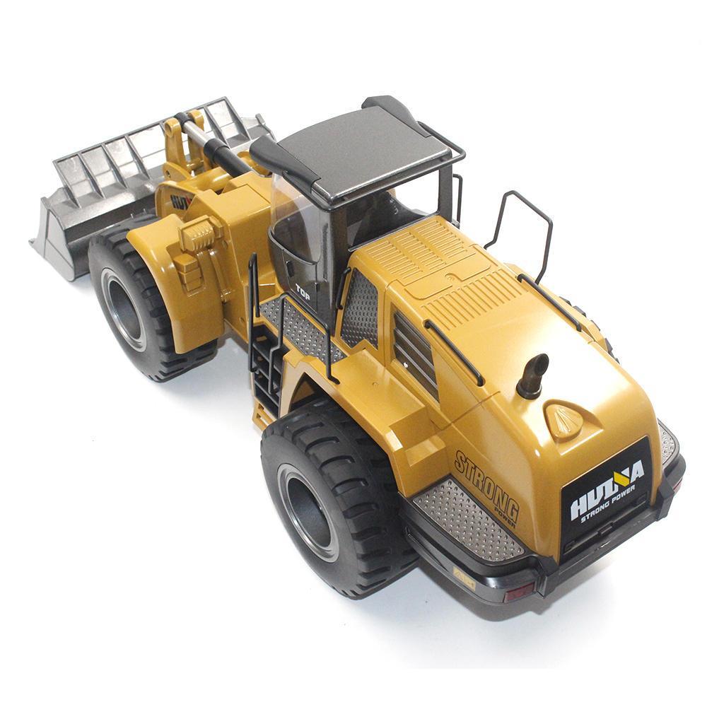 Toys 583 6 Channel 1/18 RC Metal Bulldozer Charging RC Car Metal Edition