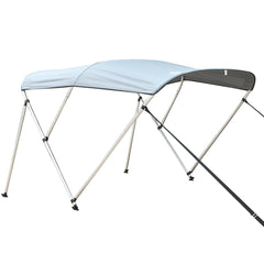 3 Bow Bimini Top Replacement Canvas Cover W/Boot Cover Frame UV Resistant