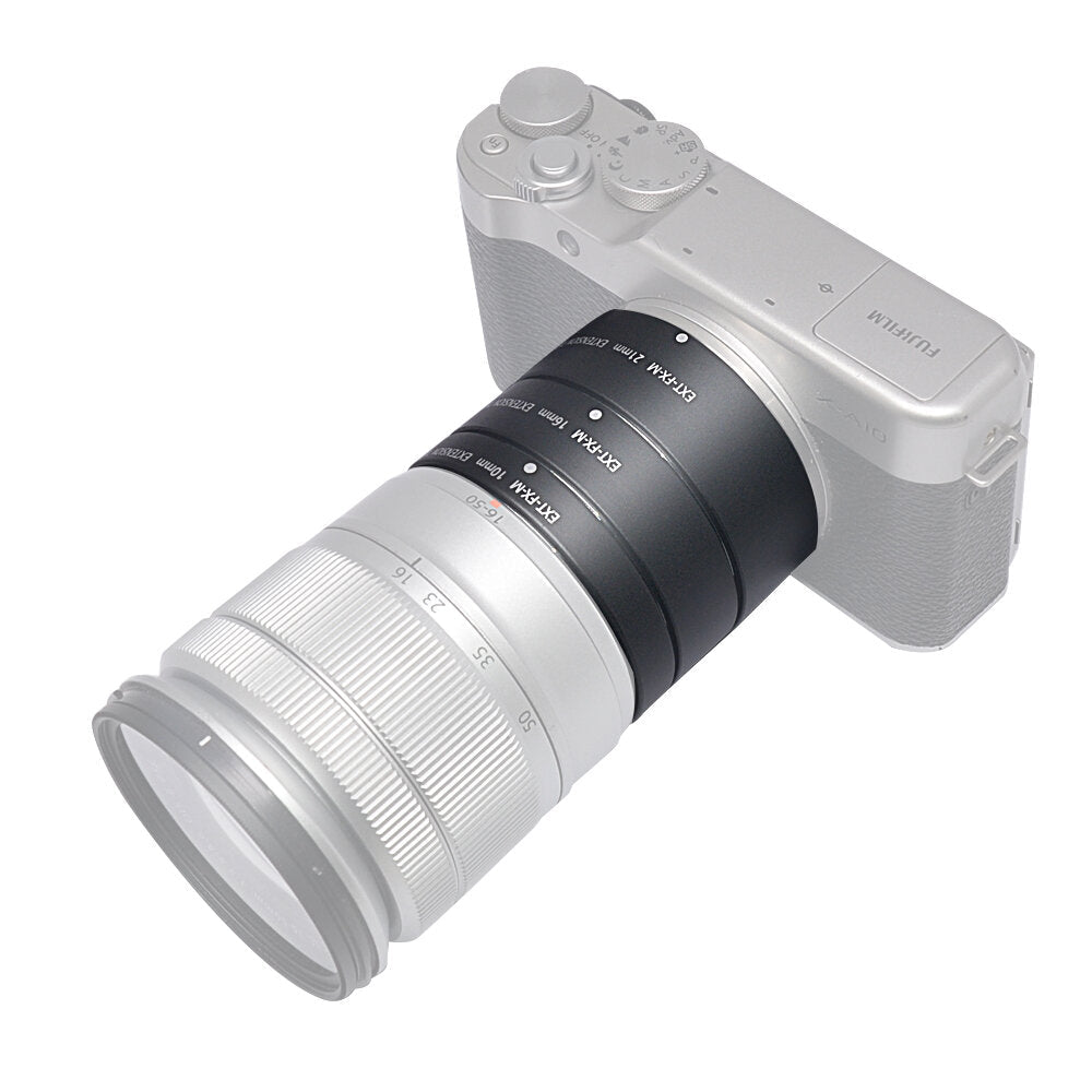 Metal Auto Focus Macro Extension Tube Ring for Fujifilm FX-Mount X-T20 XT2 X-T10 XT4 XT100 XT30 X-PRO 2 3 X-A1 XT1 XT3 Mirrorless Camera Adapter Ring