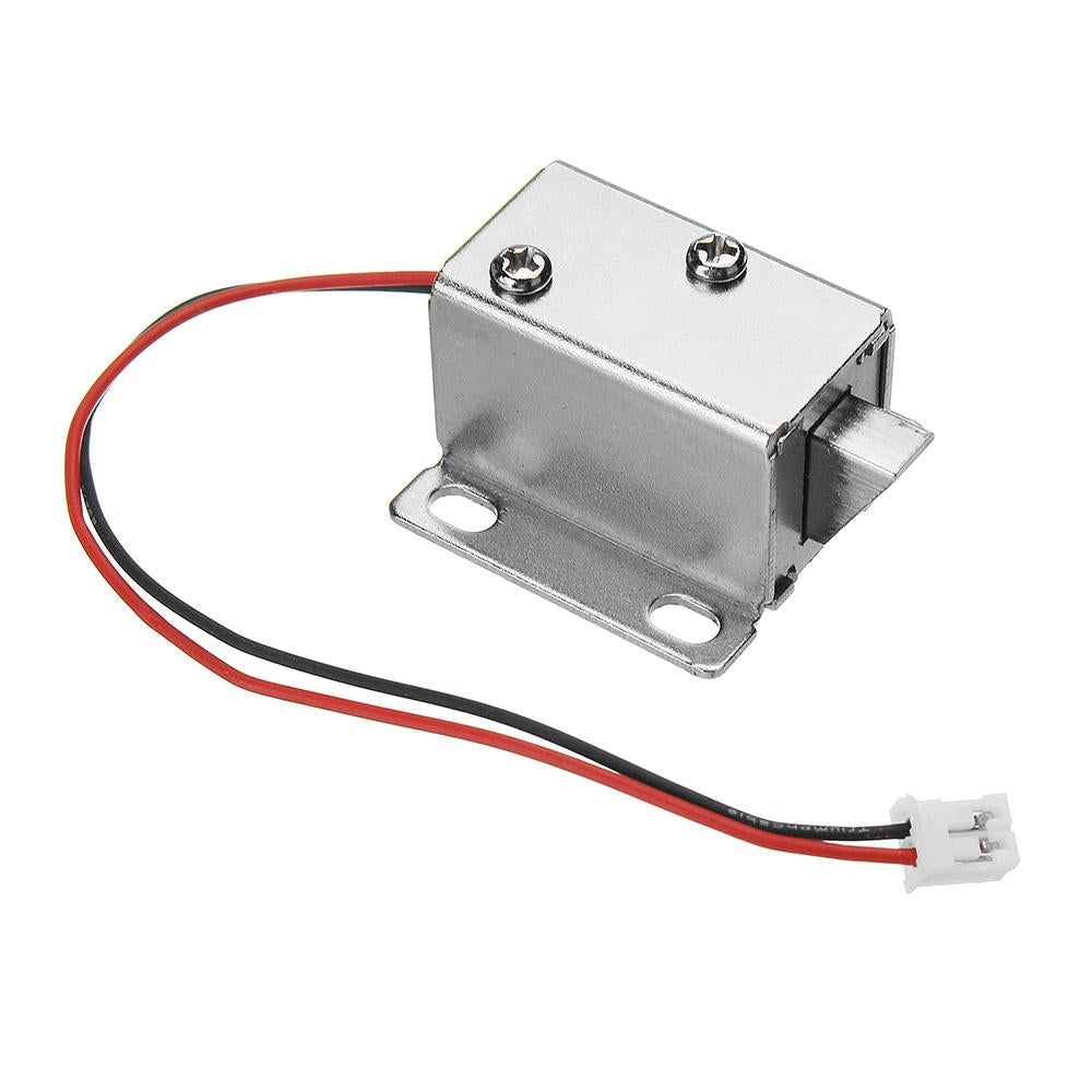 12V DC 0.43A Cabinet Electric Lock Assembly Solenoid Drawer Door 27x29x18mm