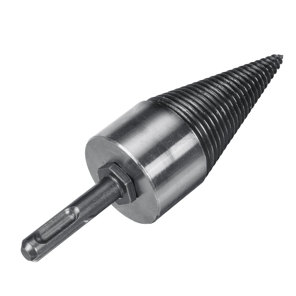 32mm Firewood Splitter Machine Drill Bit Wood Cone Punch Driver Square Round Hex Shank Drill Bit Split Drilling wood working Tool