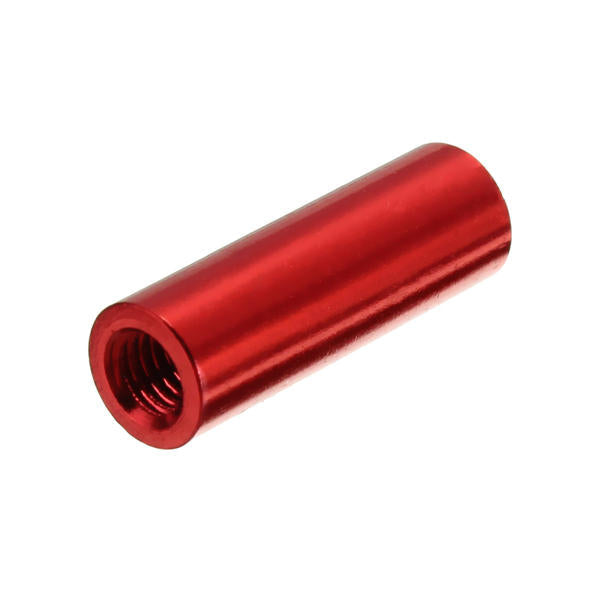 M3AR1 M3 Aluminum Alloy Standoff Studs 8-35mm Red Round PCB Board Spacers Standoffs 10pcs