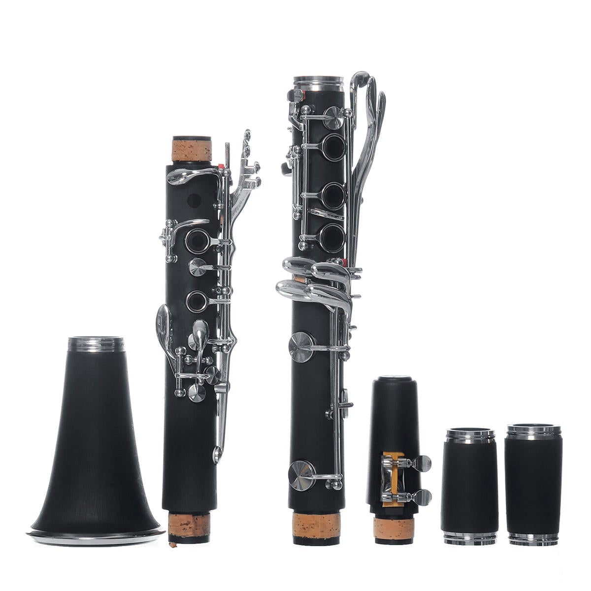 17 key Bb Adjustable Gum Wood Clarinet with Case/Bass StripReed/Screwdriver/Gloves