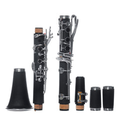 17 key Bb Adjustable Gum Wood Clarinet with Case/Bass StripReed/Screwdriver/Gloves