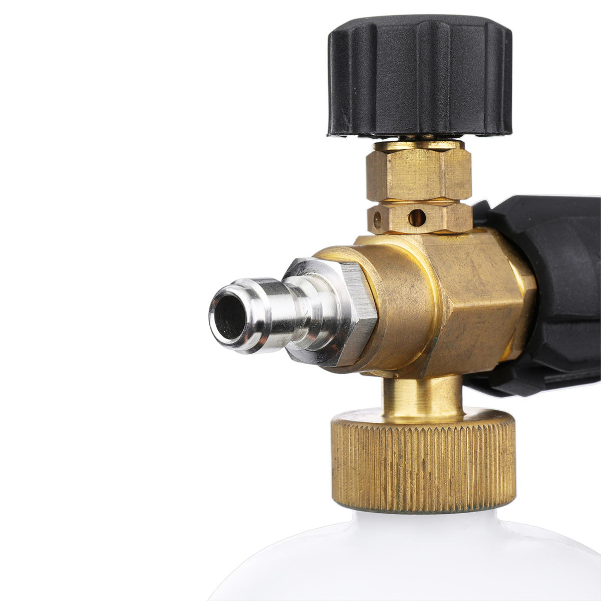 Foam Cannon II Foam Nozzle Pressure Washer Jet Wash with 1/4" Quick Connector Foam Blaaster 0.22 Gallon Bottle Improved Foam Lance