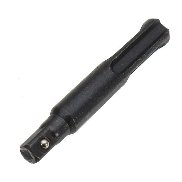 3Pcs Socket Impact Driver Adapter SDS Plus Shank 1/4 3/8 1/2 Inch Power Extension Drill Bit Bar
