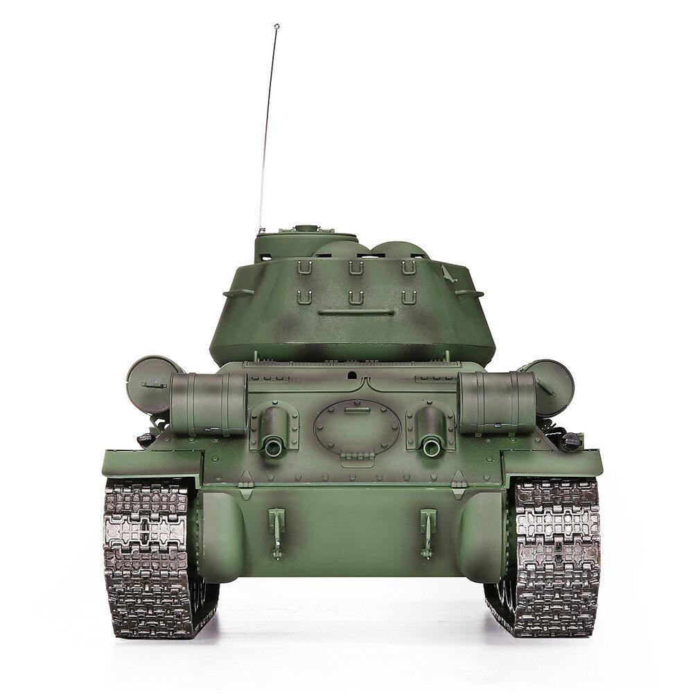 RC Tank RTR 2.4G 320-Degree Rotating Turret with Simulation Sound and Smoke Effect Full Proportion Remote Control