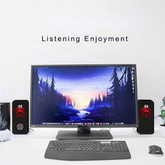 Stereo Surround Music Smart 3.5mm Speaker Column Sound bar for Computer PC Home Notebook TV Loudspeaker