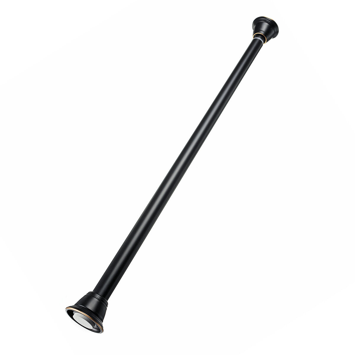 Extendable Telescopic Shower Curtain Pole Rod Bath Door Window Stainless Steel