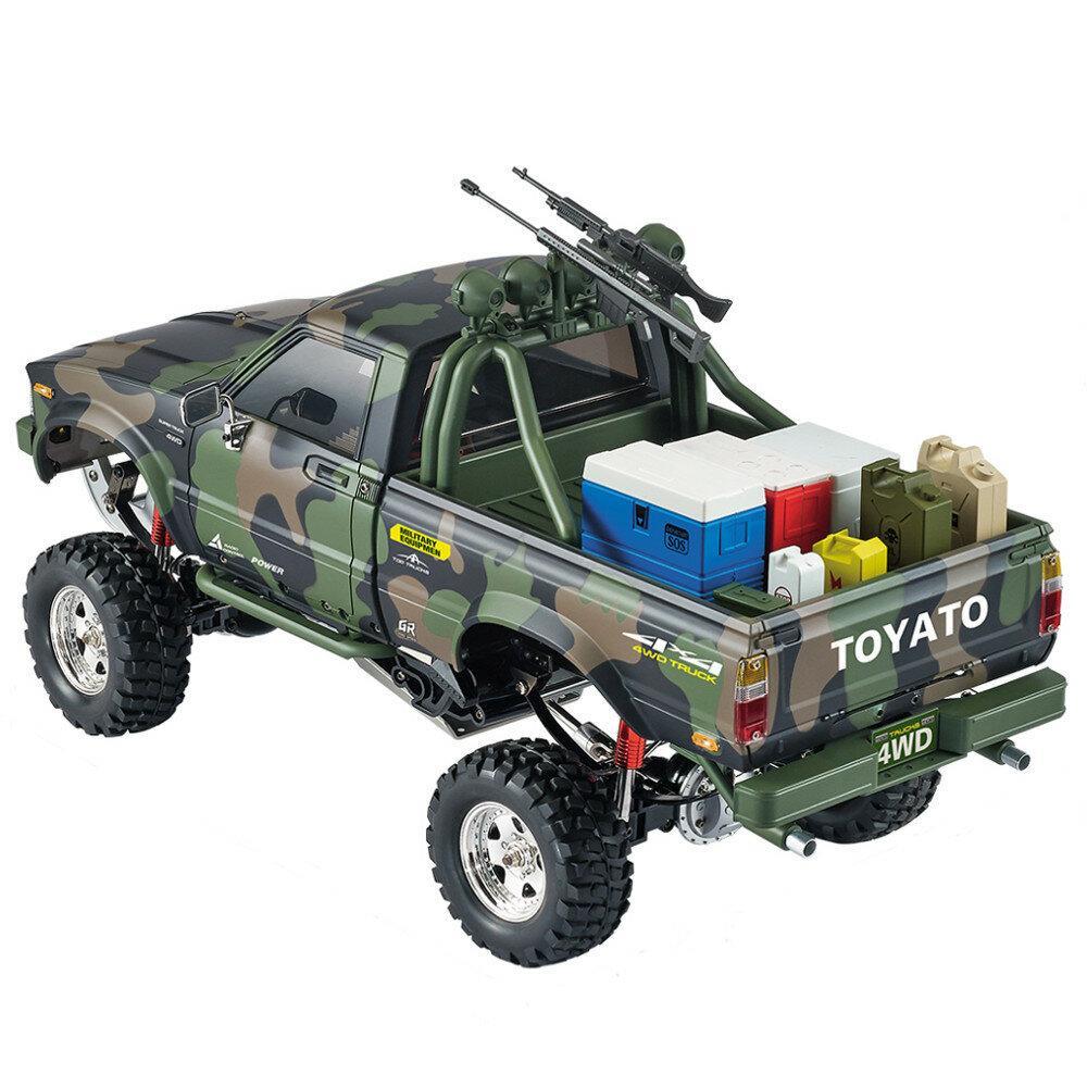 2.4G 4WD RC Car EP Pickup Vehicles Rock Crawler Truck without Battery Charger Model