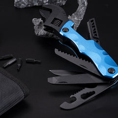 10 In 1 Multifunctional foldable wrench Outdoor Portable Multifunctional Tool Suitable For Outdoor Camping Home Emergency etc.