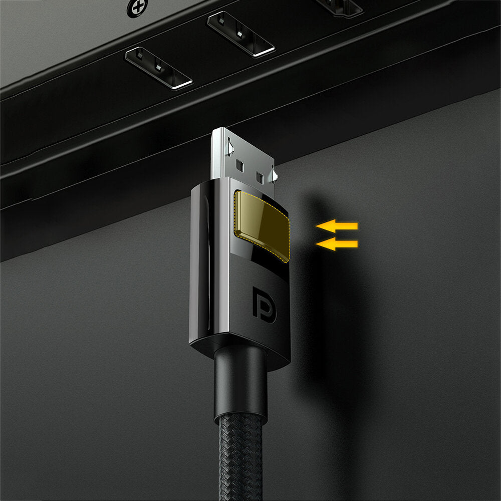 Display port Cable 8K/60Hz DisplayPort 1.4 Cable 32.4Gbps DP to DP Gaming HDPC Displayport Cable