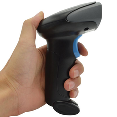 Wireless 1D Barcode Handheld Scanner 1D Barcode Reader USB Connection for Supermaket Library Logistics Express Retail Store Warehouse
