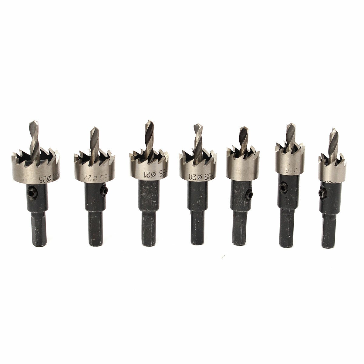 12pcs 15-50mm HSS Hole Saw Cutter Drill Bits Set
