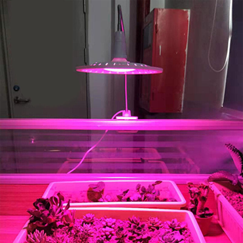 40w LED Plant Lamp Full Spectrum Cob Plant Growing Table Light Clip Switch Succulent Flower Fill Light Growth Lamp