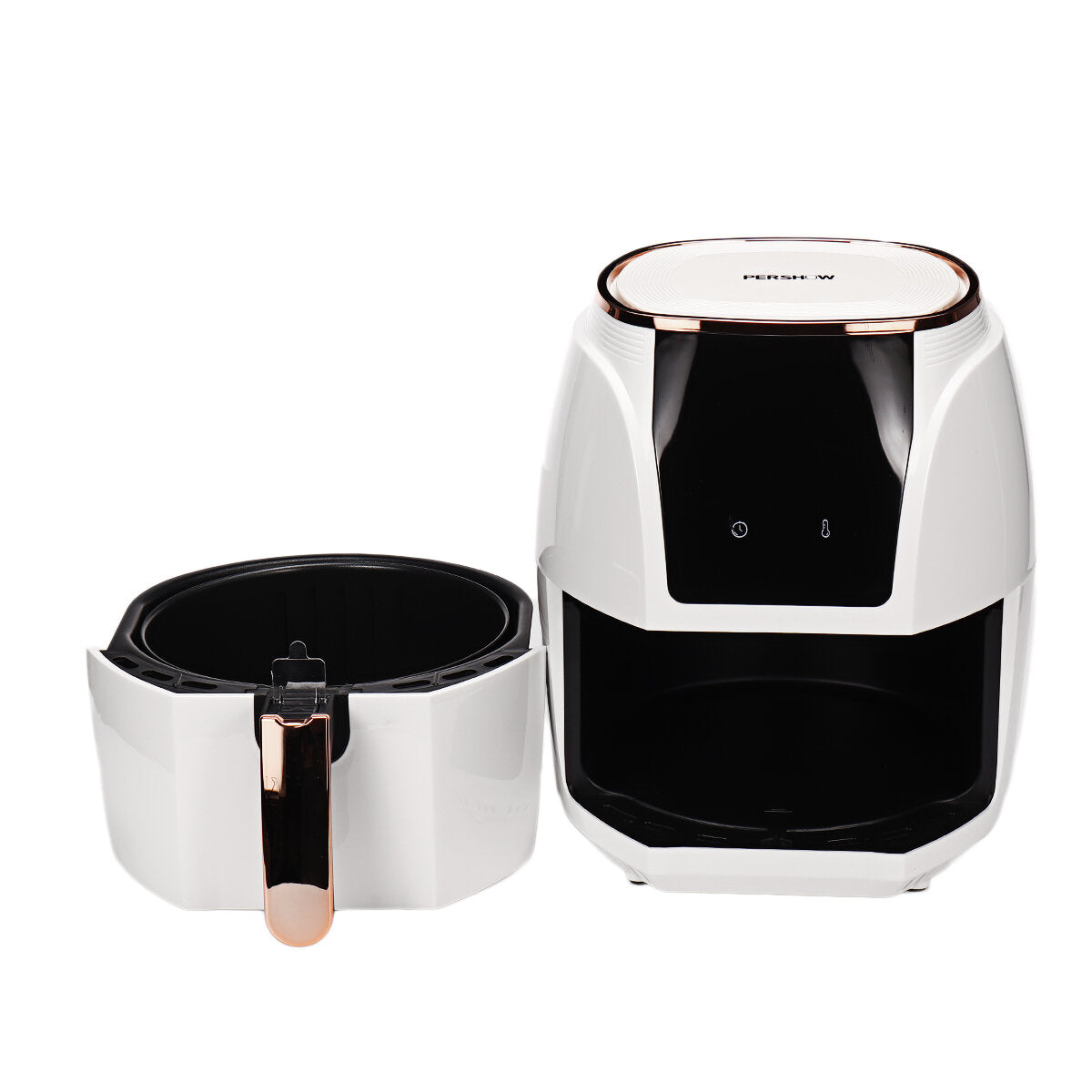 5.5L Multipurpose Air Fryer Oil Free Non-stick Temperature Timing Control 1400W