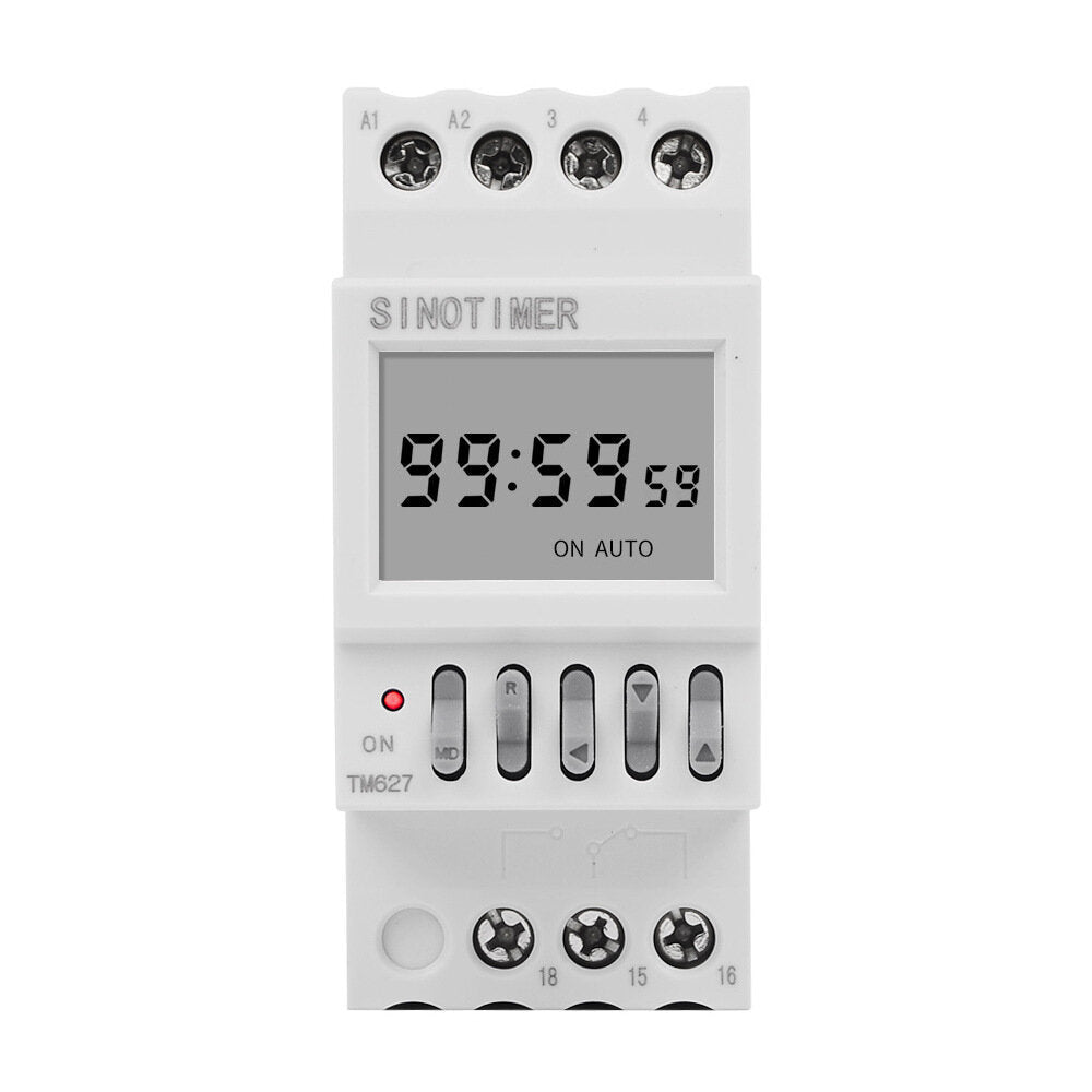 220V Digital Time Delay Relay ON OFF Duration Loop Cycle Timer Control Switch Adjustable Time Relay