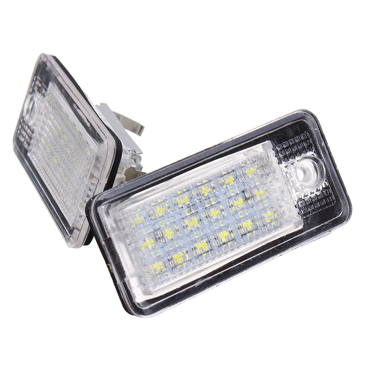Pair 18LED License Number Plate Lights CANBUS Error Free