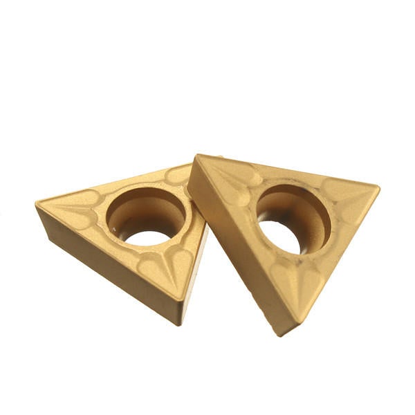 10pcs Carbide Inserts Triangular Tungsten Steel Carbide Inserts For Turning Tool