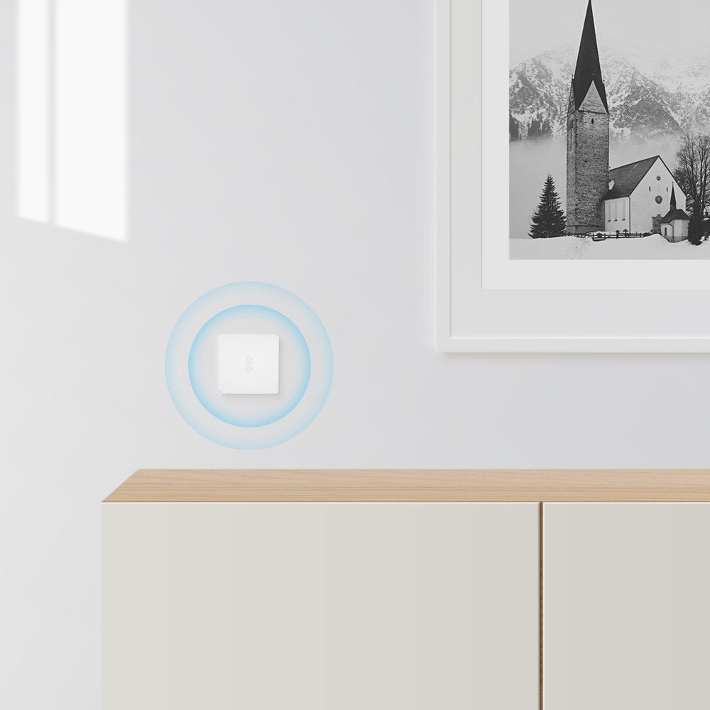 Temperature And Humidity Sensor Work with ZBBridge Real-time Data Check Via eWeLink APP.3pcs
