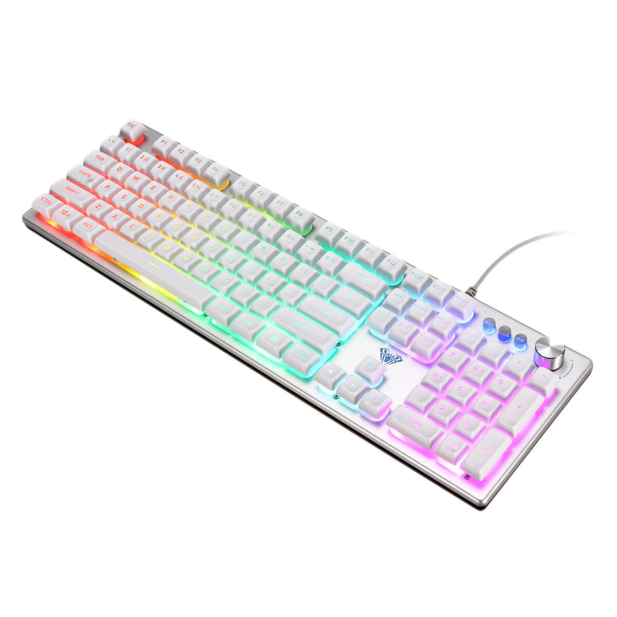 3-In-1 LED Backlit Gaming Keyboard Mouse Noise-Canceling Headset Combo with Mouse Pad