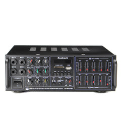 2000W 2 Channel EQ Bluetooth Home Stereo Power Car Amplifier Audio USB AMP